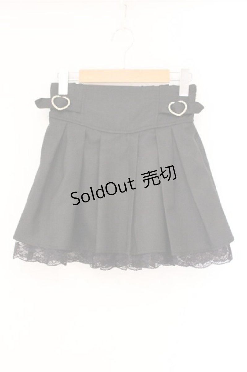 画像1: Lily Merry / ハートバックルスカパン M クロ O-26-04-09-046-LO-SK-OW-OS (1)