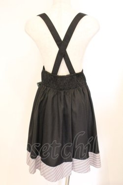 画像3: axes femme POETIQUE / トランプ刺繍サス付スカート M クロ O-26-04-09-049-AX-SK-OW-OS