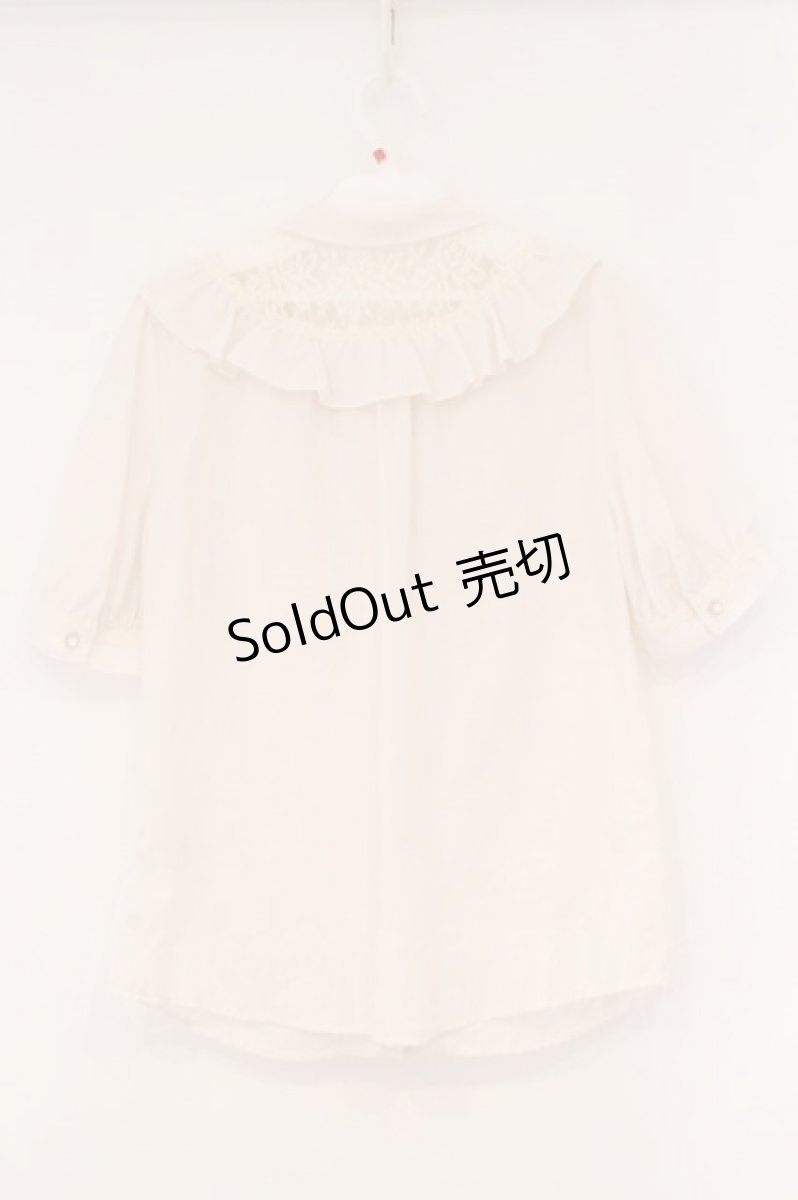 画像3: axes femme / ボータイブラウス M キナリ O-26-04-09-053-AX-BL-OW-OS (3)