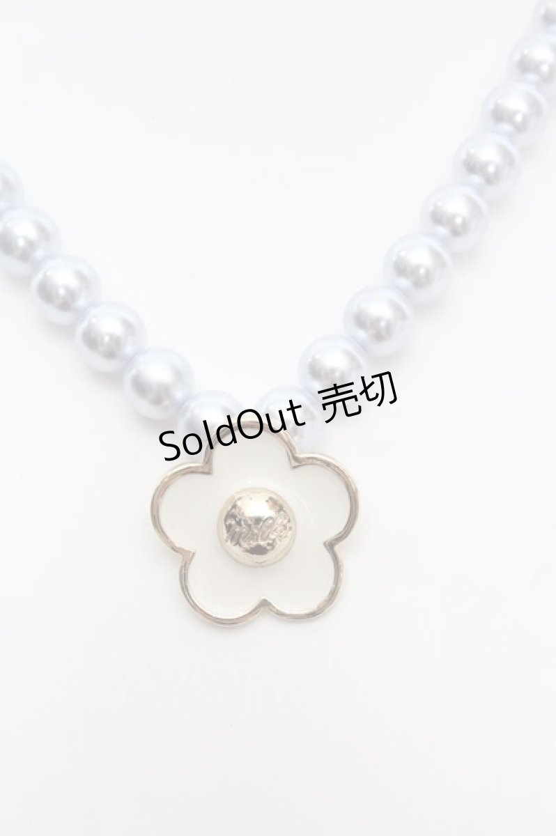 画像1: MILK / フラワーパールネックレス   O-26-04-09-1036-ML-AC-IG-ZT424-F003 (1)