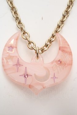 画像1: MILK / 　アクリルネックレス  ピンク O-26-04-09-1038-ML-AC-IG-OS