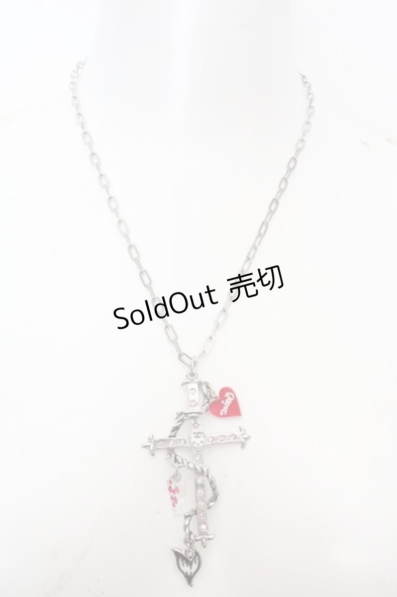 画像2: MILK / 十字架　ネックレス  シルバー O-26-04-09-1042-ML-AC-IG-ZT424-F003 (2)