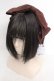 画像1: axes femme kawaii / 斜めリボンカチューシャ  ブラウン O-26-04-09-1005-AX-AC-IG-OS (1)