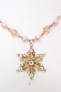axes femme / キラキラスノーネックレス  ピンクゴールド O-26-04-09-1051-AX-AC-IG-OS