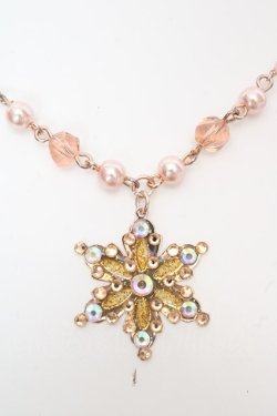 画像1: axes femme / キラキラスノーネックレス  ピンクゴールド O-26-04-09-1051-AX-AC-IG-OS