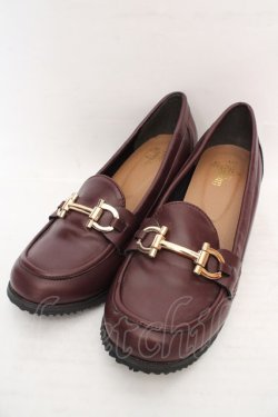 画像1: an another angelus / ビット付きローファー L ワイン O-26-04-09-1053-CA-ZA-IG-OS