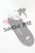 BABY,THE STARS SHINE BRIGHT / トーションレースクルー丈ソックス  クロ×シロ O-26-04-09-1062-BA-ZA-IG-OS