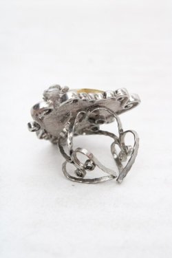 画像2: axes femme / ハートバタフライリング  シルバー O-26-04-09-1067-AX-AC-IG-OS