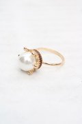 axes femme / パールクラウンリング  ゴールド O-26-04-09-1069-AX-AC-IG-OS