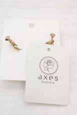 画像2: axes femme / カメオイヤリング  ゴールド O-26-04-09-1076-AX-AC-IG-OS (2)