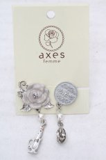 画像1: axes femme / 燭台モチーフピアス  シルバー O-26-04-09-1077-AX-AC-IG-ZT424-F003 (1)