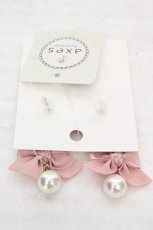 画像2: axes femme / ハートパールピアス  ゴールド×パール×ピンク O-26-04-09-1078-AX-AC-IG-ZT424-F003 (2)