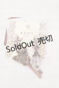 axes femme / ガーデン鍵ピアス  ピンクゴールド O-26-04-09-1079-AX-AC-IG-OS