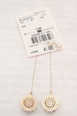画像2: axes femme / ローズアメリカンピアス  シロ×ピンク×ゴールド O-26-04-09-1080-AX-AC-IG-ZT424-F003 (2)