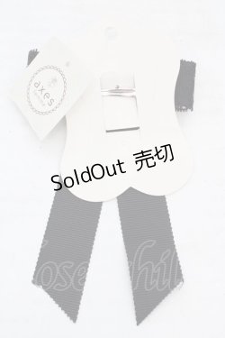 画像2: axes femme / ピン付きパールブローチ  クロ O-26-04-09-1084-AX-AC-IG-OS