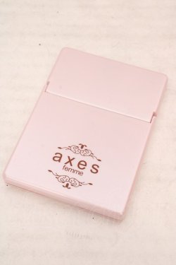 画像1: axes femme / ミラー 油取り紙セット  ピンク O-26-04-09-1085-AX-ZA-IG-OS