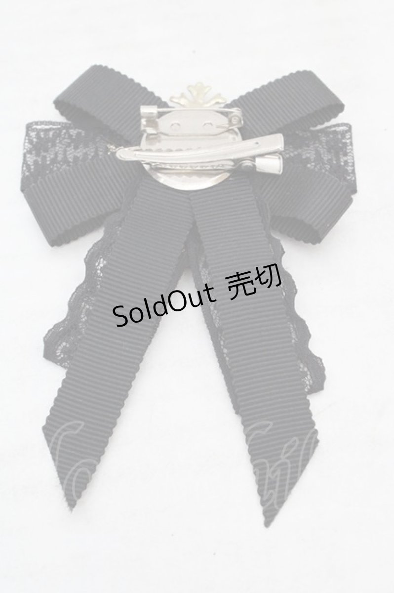 画像2: axes femme / ビジューブローチ  ゴールド×クロ O-26-04-09-1091-AX-CO-IG-OS (2)