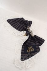画像2: ALICE and the PIRATES / Annabelleストライプバレッタ  グレー O-26-04-09-1097-PA-AC-OW-ZT575 (2)