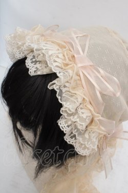 画像2: Hoshibako Works / サマーアリス ソフトボンネット  ベージュ O-26-04-09-1009-LO-AC-OW-OS