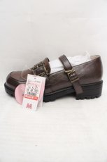 画像6: m petit by misako / AMハイショクローファー M ブラウン O-26-04-09-1101-LO-SH-OW-OS (6)