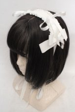 画像1: BABY,THE STARS SHINE BRIGHT / Sweetie Fairy taleあかずきんちゃんヘッドドレス（2023年）  シロ O-26-04-09-1104-BA-AC-YM-ZT575-F005 (1)