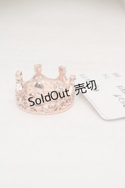 画像1: axes femme / 王冠リング  ピンクゴールド O-26-04-09-1107-AX-AC-OW-OS