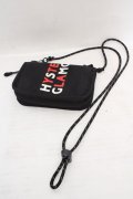 HYSTERIC GLAMOUR / ラウンドジップマスクケース  ブラック O-26-04-09-1110-PU-ZA-YM-OS