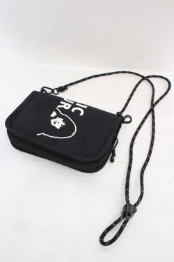 画像2: HYSTERIC GLAMOUR / ラウンドジップマスクケース  ブラック O-26-04-09-1110-PU-ZA-YM-OS