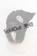 Candy Stripper / CND DEVIL EAR ビーニー  クロ O-26-04-09-1117-PU-AC-IG-OS