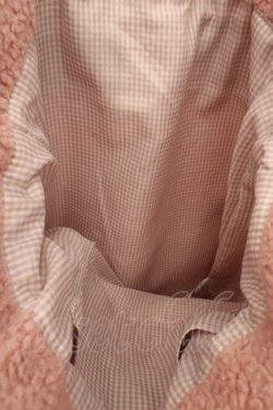 画像3: Maison de FLEUR / ボアダブルリボントートバッグ  ピンク O-26-04-09-1125-LO-BG-IG-OS