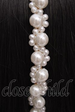 画像3: Ank Rouge / ツイストパールカチューシャ  シロ O-26-04-09-1012-CA-AC-OW-OS