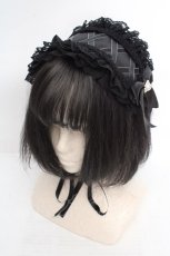 画像1: LOLITA他 / ヘッドドレス  クロ O-26-04-09-1002-LO-AC-IG-OS (1)