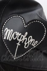 画像2: MORPH8NE / レザーベレー  ブラック O-26-04-09-1015-PU-AC-OW-OS (2)