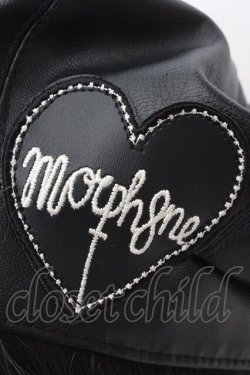 画像2: MORPH8NE / レザーベレー  ブラック O-26-04-09-1015-PU-AC-OW-OS