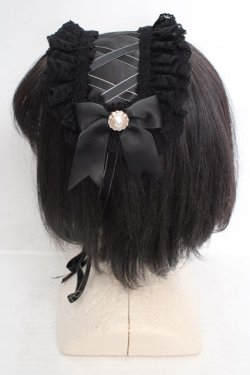 画像2: LOLITA他 / ヘッドドレス  クロ O-26-04-09-1002-LO-AC-IG-OS