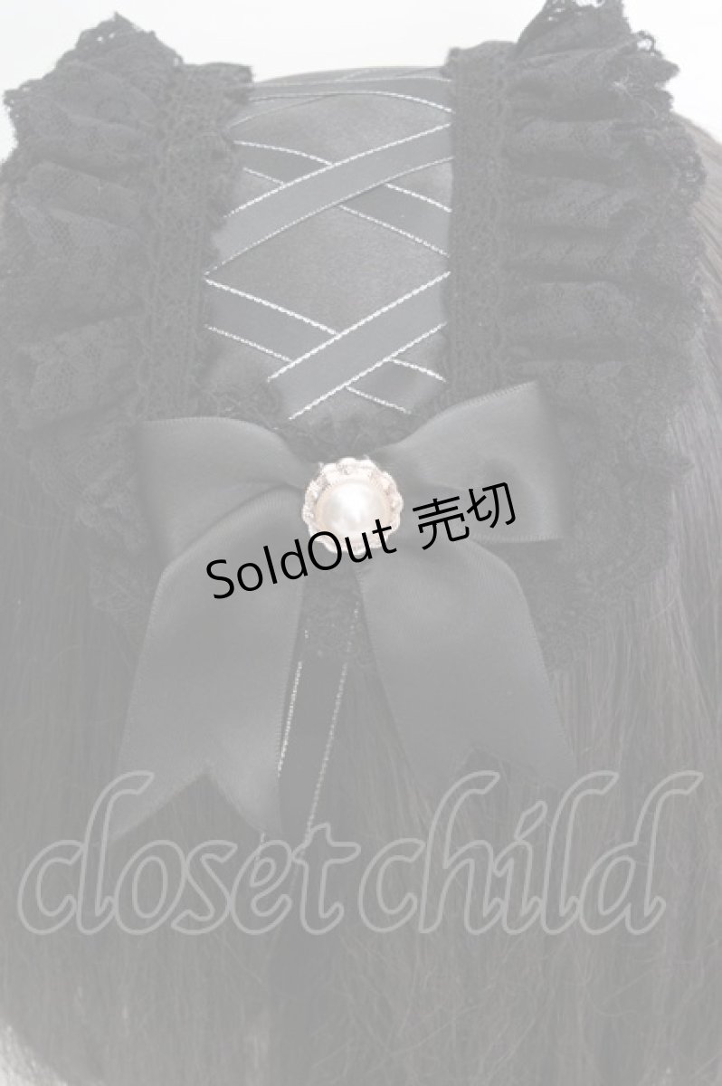 画像3: LOLITA他 / ヘッドドレス  クロ O-26-04-09-1002-LO-AC-IG-OS (3)