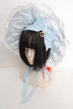 画像1: BABY,THE STARS SHINE BRIGHT / Secret Roseボンネット  サックス O-26-04-09-1022-BA-AC-IG-OS