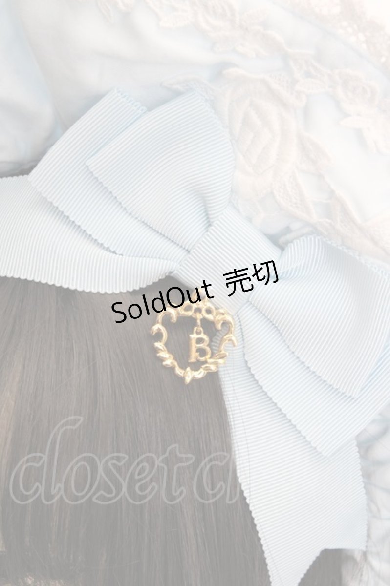 画像2: BABY,THE STARS SHINE BRIGHT / Secret Roseボンネット  サックス O-26-04-09-1022-BA-AC-IG-OS (2)