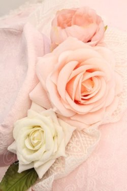 画像3: Sunny Tree / コサージュレーシーハット  ピンク O-26-04-09-1026-LO-AC-OW-OS