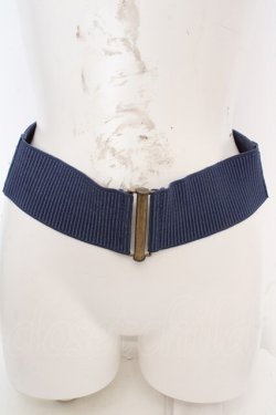 画像1: axes femme / レースアップゴムベルト  ブルー O-26-04-09-1031-AX-BL-IG-OS