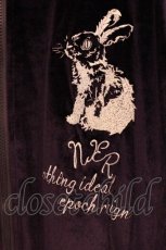 画像2: NieR Clothing / 3WAYベロアトラックジャケット F パープル O-26-04-09-064-PU-JA-YM-OS (2)