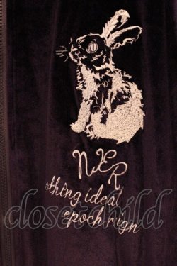 画像2: NieR Clothing / 3WAYベロアトラックジャケット F パープル O-26-04-09-064-PU-JA-YM-OS