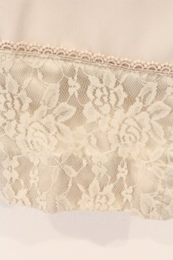 画像2: axes femme / レースリボンラップ風スカート M ベージュ O-26-04-09-067-AX-SK-IG-OS