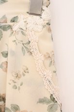 画像2: axes femme / 花柄ワイドパンツ M アイボリー O-26-04-09-068-AX-PA-IG-OS (2)