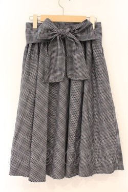 画像3: axes femme / コルセット風ベルトスカート  グレー O-26-04-09-072-AX-SK-IG-OS