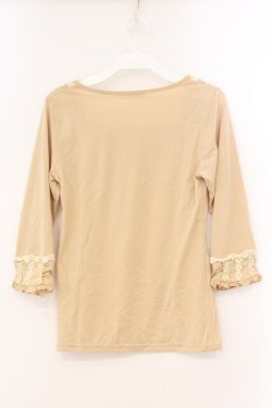 画像3: axes femme / レース配色カットソー M イエロー O-26-04-09-089-AX-TO-IG-OS