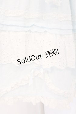 画像3: Flower Bouquet / 刺繍ワンピース  サックス×シロ O-26-04-09-007-LO-OP-IG-OS