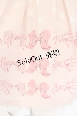 画像3: Emily Temple cute / 水玉＆マルチリボンワンピース  ピンク O-26-04-09-010-ET-OP-IG-OS