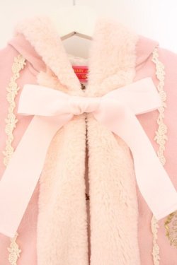 画像2: BABY,THE STARS SHINE BRIGHT / 赤ずきんちゃんのロージィケープ  ピンク O-26-04-09-012-BA-CO-IG-OS