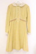 MILK / シャルルドレス  イエロー O-26-04-09-018-ML-OP-IG-OS